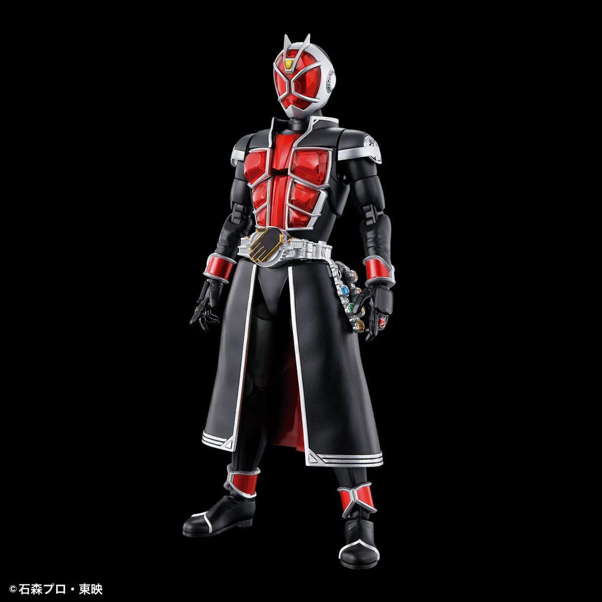 Kamen Rider Figure-rise Standard Kamen Rider Wizard (Flame Style Ver.) Model Kit - Image 3