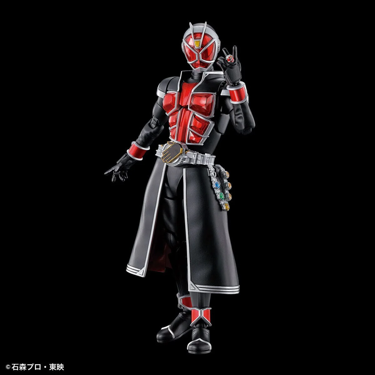 Kamen Rider Figure-rise Standard Kamen Rider Wizard (Flame Style Ver.) Model Kit - Image 4