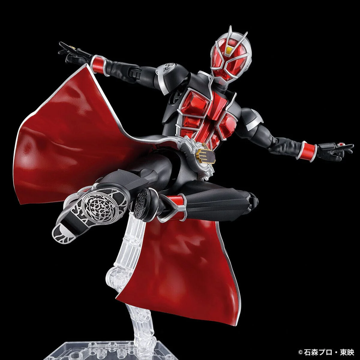 Kamen Rider Figure-rise Standard Kamen Rider Wizard (Flame Style Ver.) Model Kit - Image 7