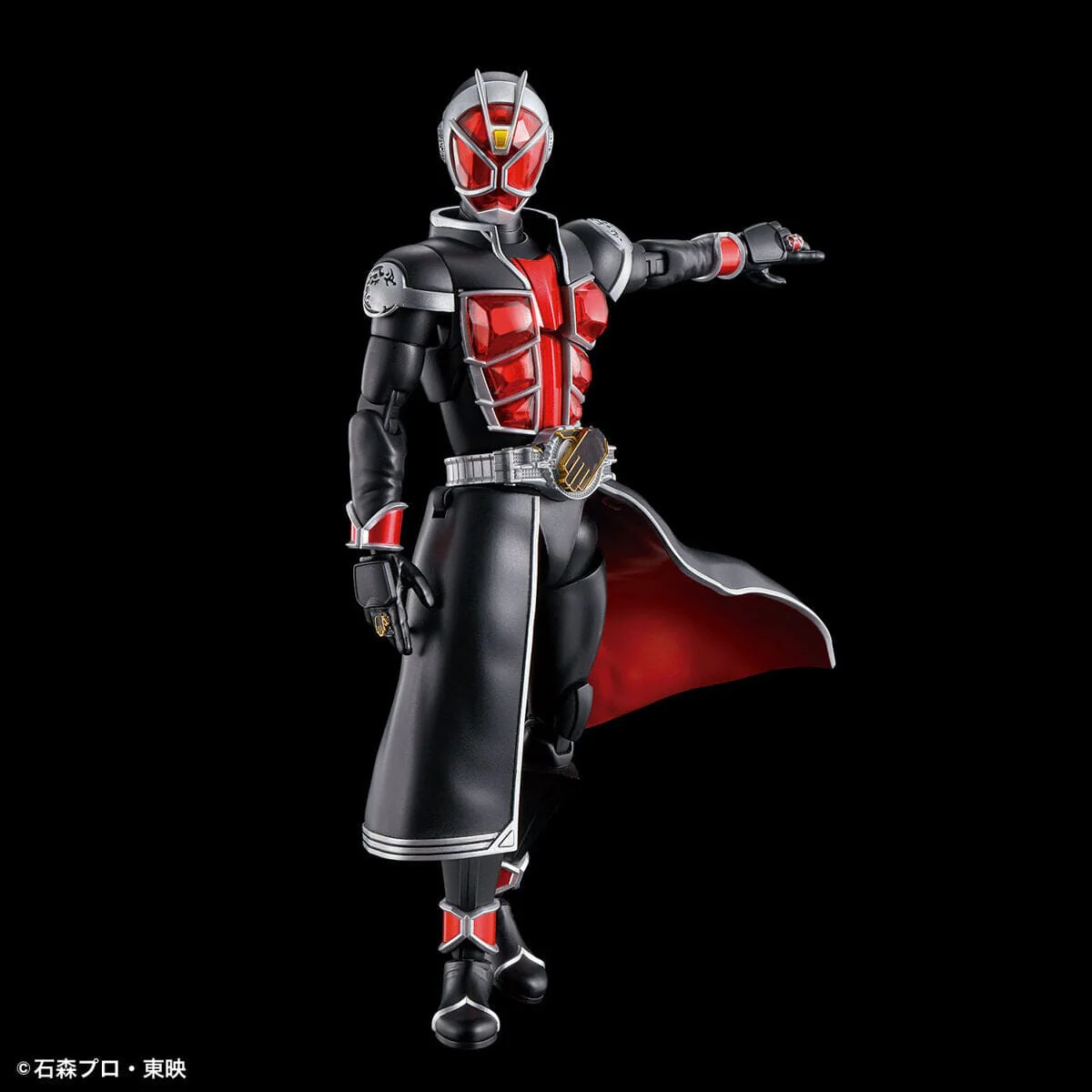 Kamen Rider Figure-rise Standard Kamen Rider Wizard (Flame Style Ver.) Model Kit - Image 8