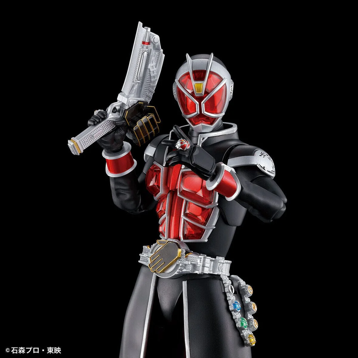 Kamen Rider Figure-rise Standard Kamen Rider Wizard (Flame Style Ver.) Model Kit - Image 9
