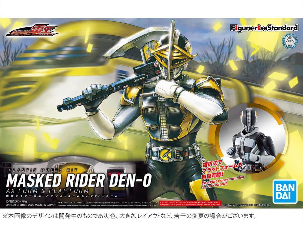 Kamen Rider Figure-rise Standard Masked Rider Den-O (AX Form & Plat Form) Model Kit - Image 2