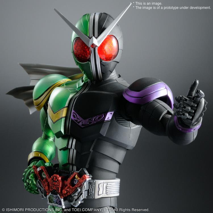 Kamen Rider MG Figure-rise Artisan Kamen Rider Double Cyclone Joker Model Kit - Image 7