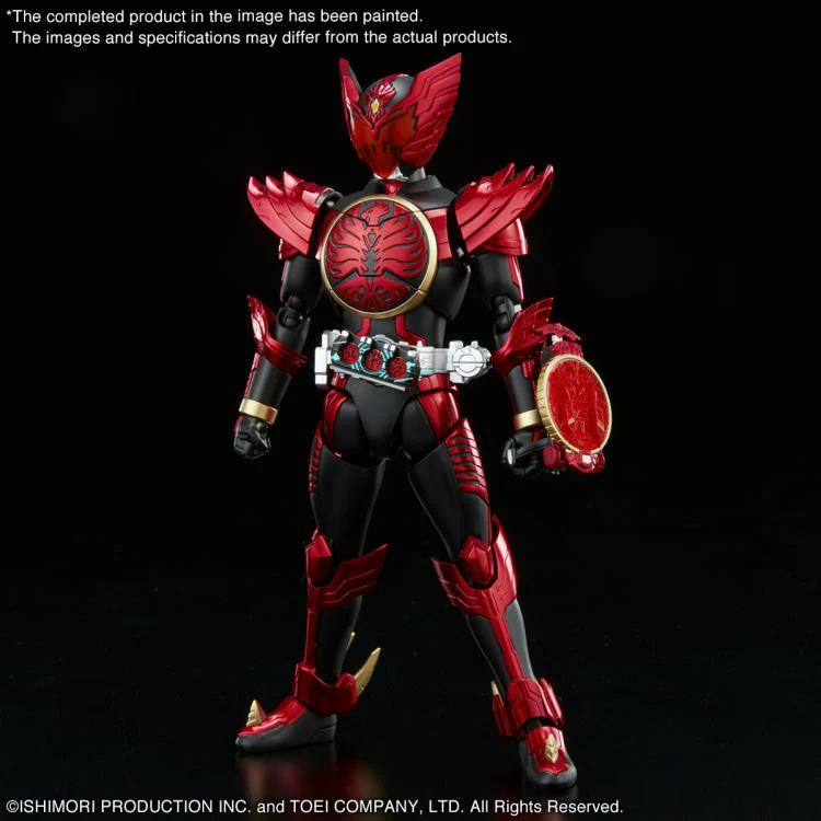 Kamen Rider OOO Figure-rise Standard Kamen Rider OOO (Tajadoru Combo) Model Kit - Image 2