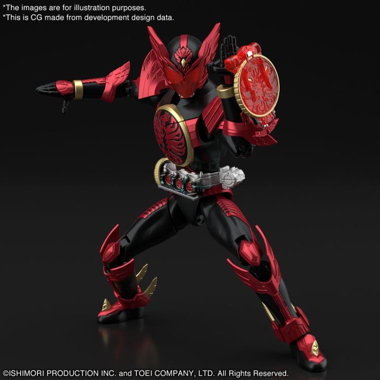 Kamen Rider OOO Figure-rise Standard Kamen Rider OOO (Tajadoru Combo) Model Kit - Image 4