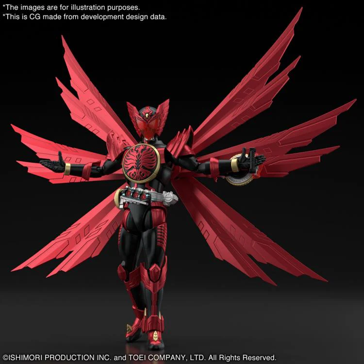 Kamen Rider OOO Figure-rise Standard Kamen Rider OOO (Tajadoru Combo) Model Kit - Image 5