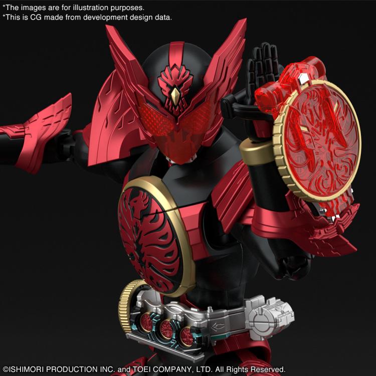 Kamen Rider OOO Figure-rise Standard Kamen Rider OOO (Tajadoru Combo) Model Kit - Image 7