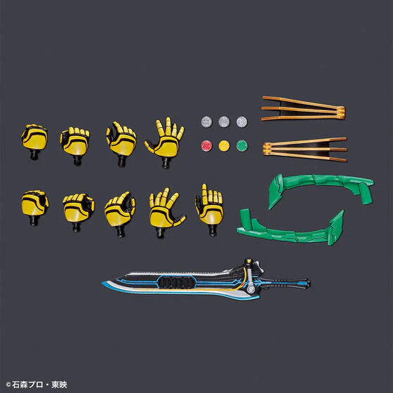 Kamen Rider OOO Figure-rise Standard Kamen Rider OOO (TaToBa Combo) Model Kit - Image 10