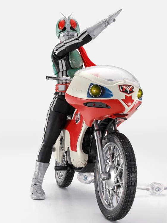 Kamen Rider S.H.Figuarts New Cyclone (Legendary Showa Masked Riders Edition) - Image 5