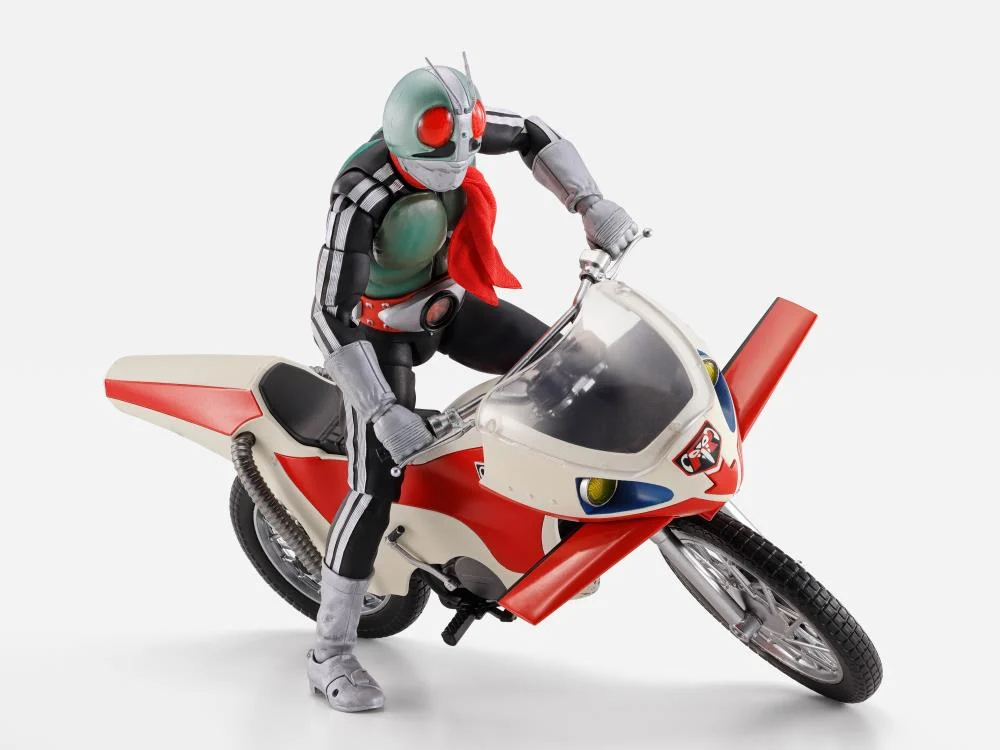 Kamen Rider S.H.Figuarts New Cyclone (Legendary Showa Masked Riders Edition) - Image 6