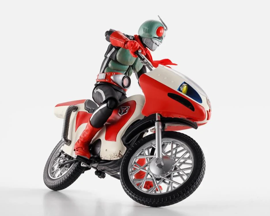 Kamen Rider S.H.Figuarts New Cyclone (Legendary Showa Masked Riders Edition) - Image 7