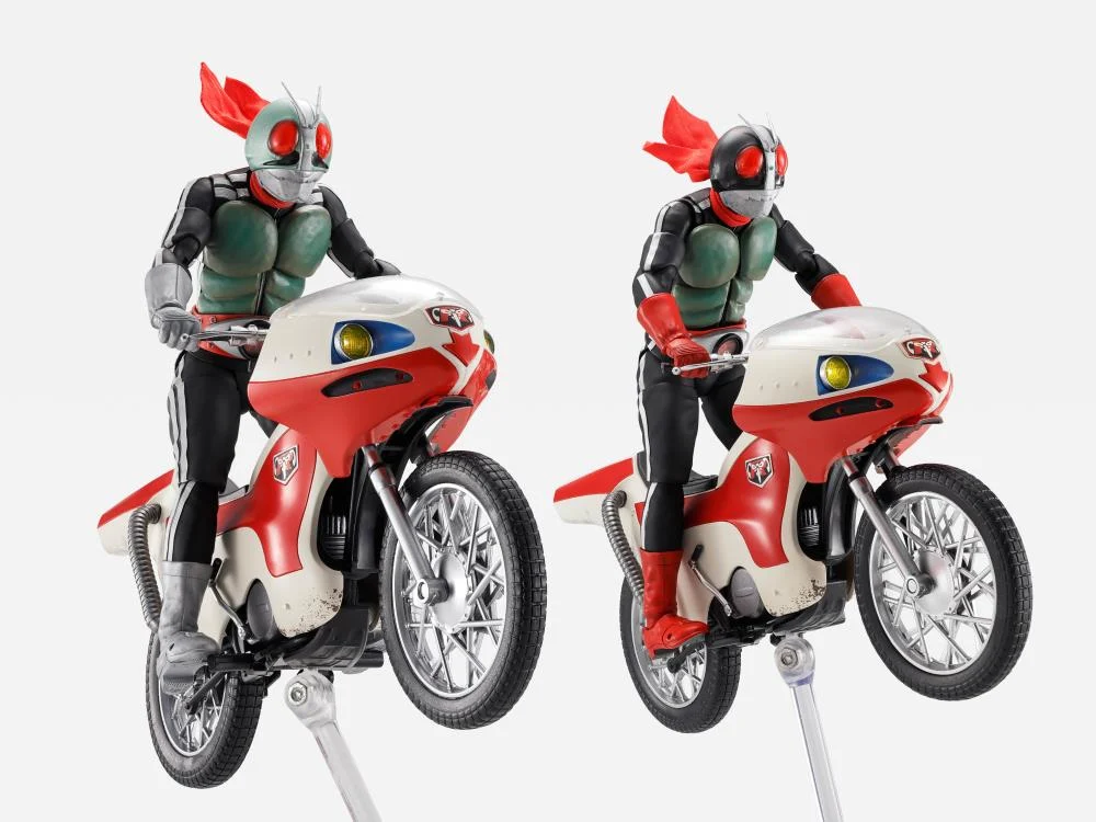 Kamen Rider S.H.Figuarts New Cyclone (Legendary Showa Masked Riders Edition) - Image 9