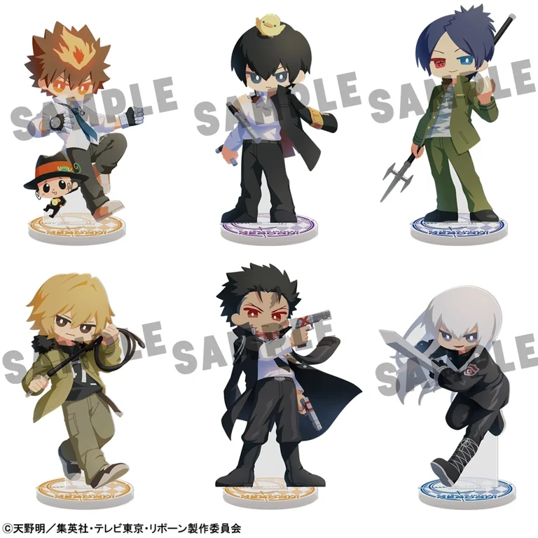 Katekyo Hitman Reborn! Irusta Box of 6 Acrylic Stands - Image 16