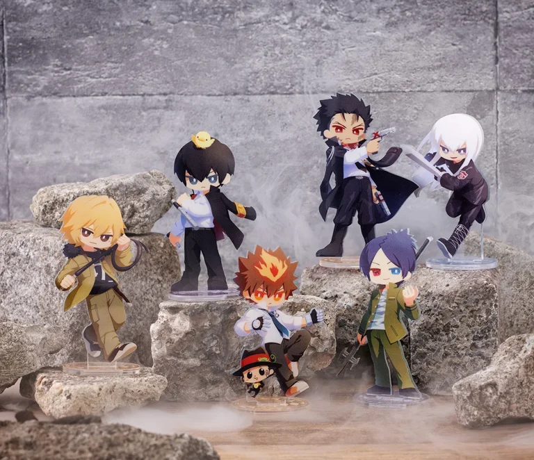 Katekyo Hitman Reborn! Irusta Box of 6 Acrylic Stands - Image 3