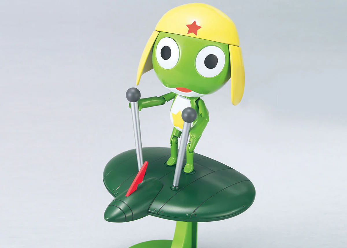 Sergent Keroro Plamo Collection Keroro Gunso Ver.1.5 & Flying Board Model Kit