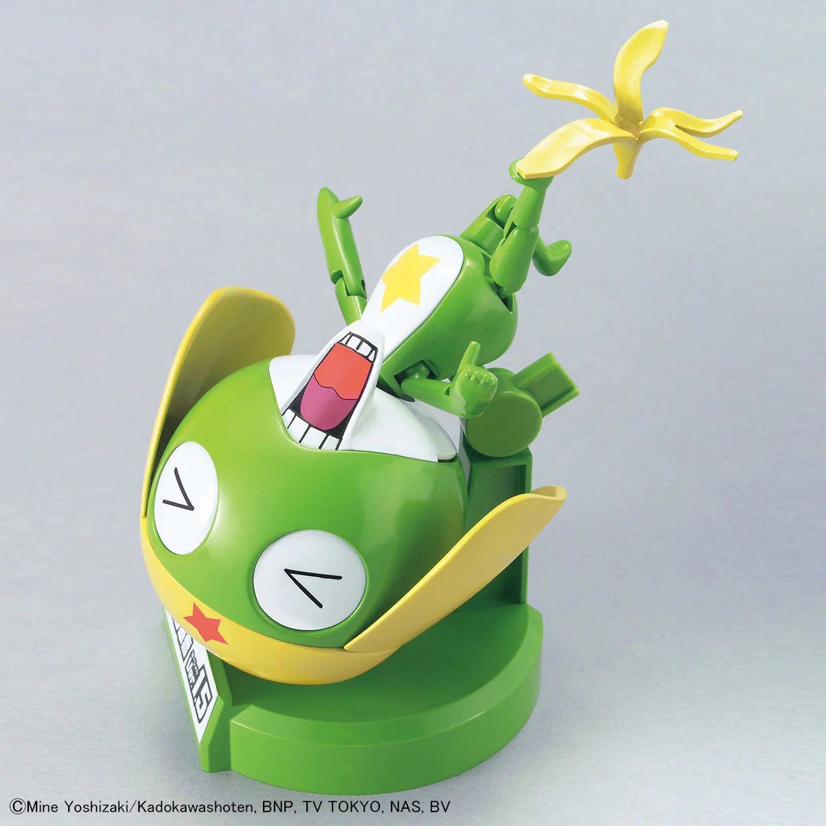 Sergent Keroro Plamo Collection Keroro Gunso Ver.1.5 & Flying Board Model Kit - Image 6