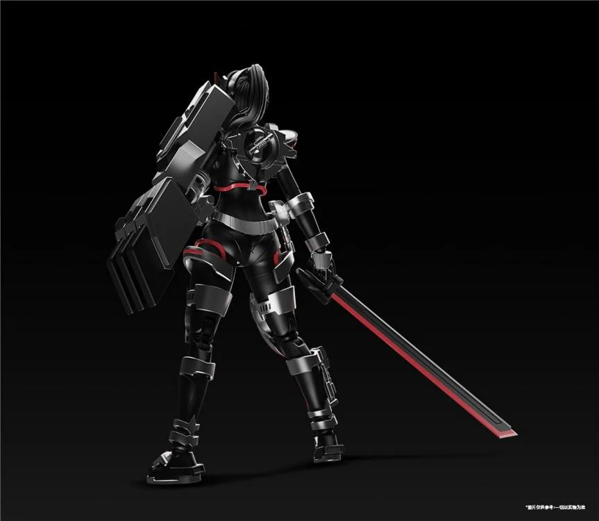 Knight Mecha Girl Series Warrior Goddess Shako Model Kit - Image 6