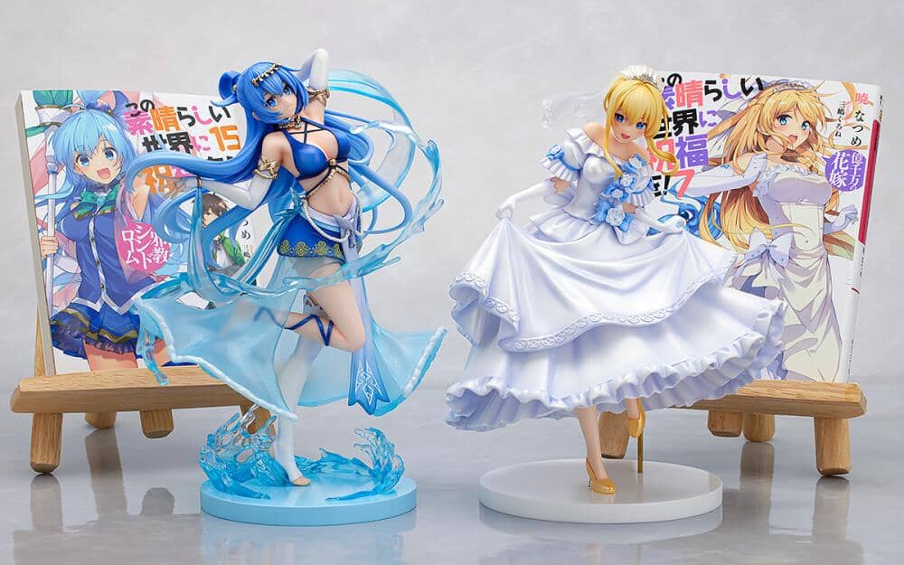 KonoSuba Aqua (Light Novel 10th Anniversary Ver.) 1/7 Scale Figure - Image 11