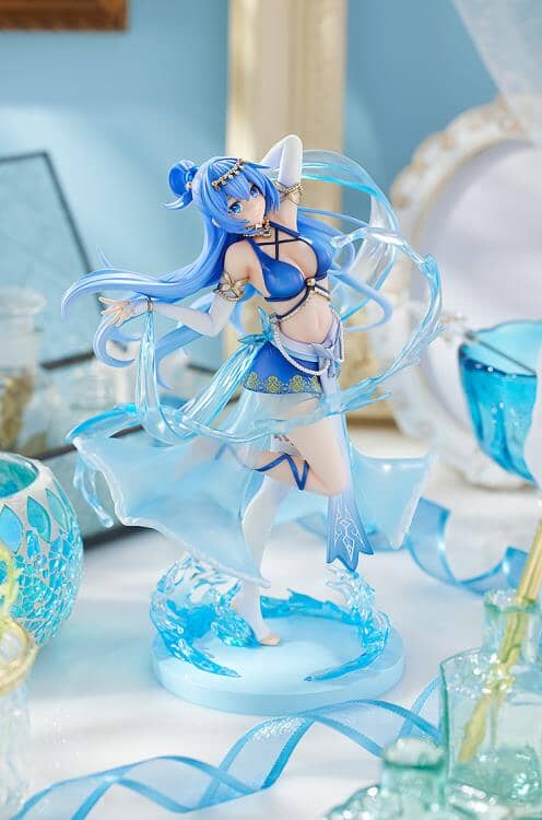 KonoSuba Aqua (Light Novel 10th Anniversary Ver.) 1/7 Scale Figure - Image 3