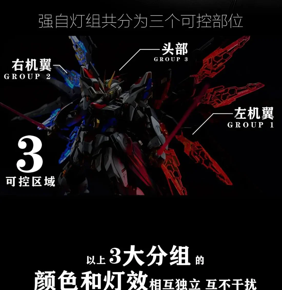 KOSMOS - MGEX Strike Freedom LED Set - Image 7