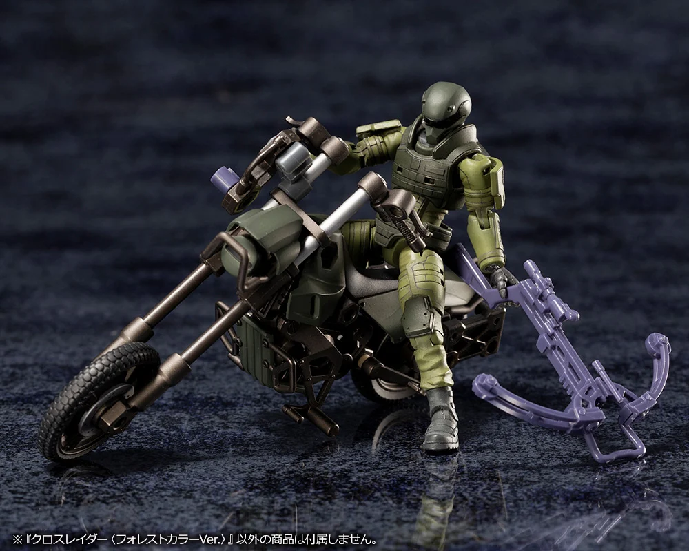 Hexa Gear Alternative Cross Raider (Forest Color Ver.) 1/24 Scale Model Kit - Image 10