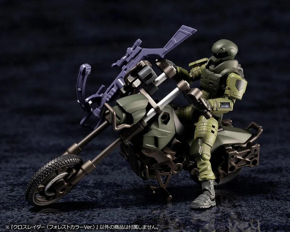 Hexa Gear Alternative Cross Raider (Forest Color Ver.) 1/24 Scale Model Kit - Image 11