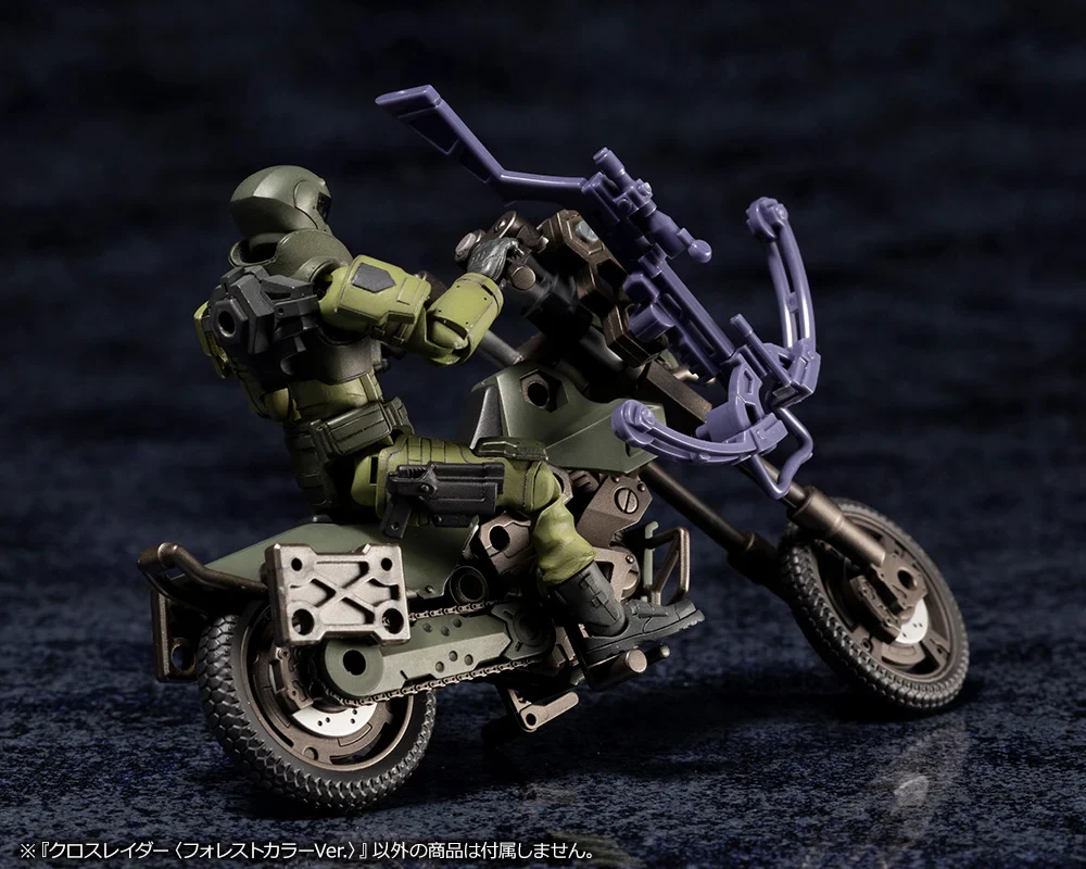 Hexa Gear Alternative Cross Raider (Forest Color Ver.) 1/24 Scale Model Kit - Image 12