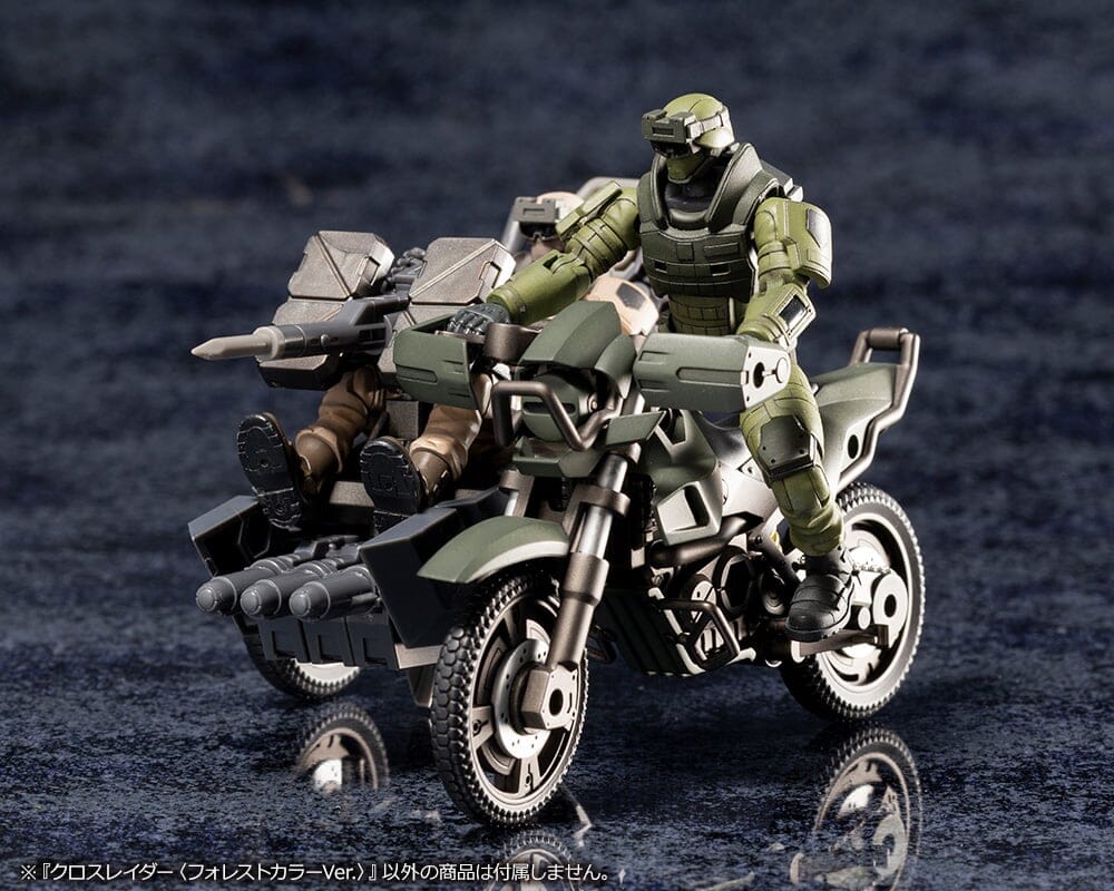 Hexa Gear Alternative Cross Raider (Forest Color Ver.) 1/24 Scale Model Kit - Image 13