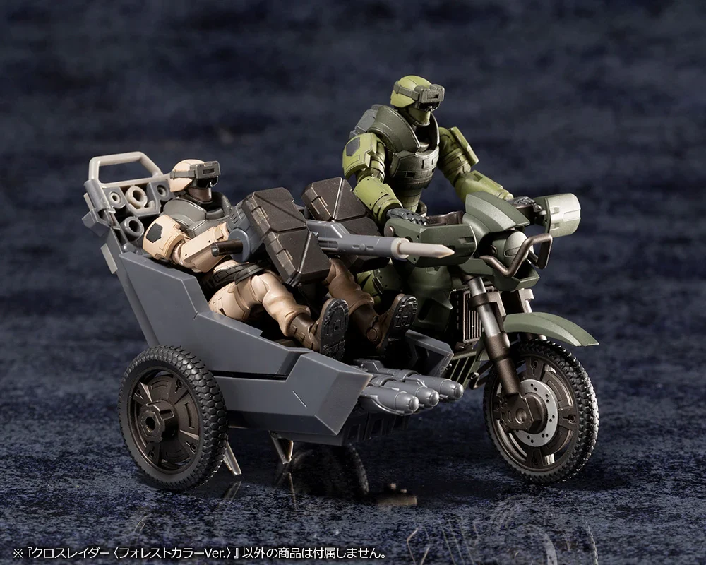 Hexa Gear Alternative Cross Raider (Forest Color Ver.) 1/24 Scale Model Kit - Image 14