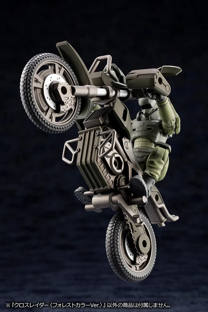 Hexa Gear Alternative Cross Raider (Forest Color Ver.) 1/24 Scale Model Kit - Image 7