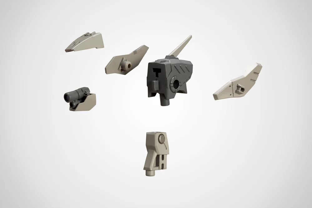 M.S.G. Modeling Support Goods Mecha Supply 15 Customize Head Type B - Image 7