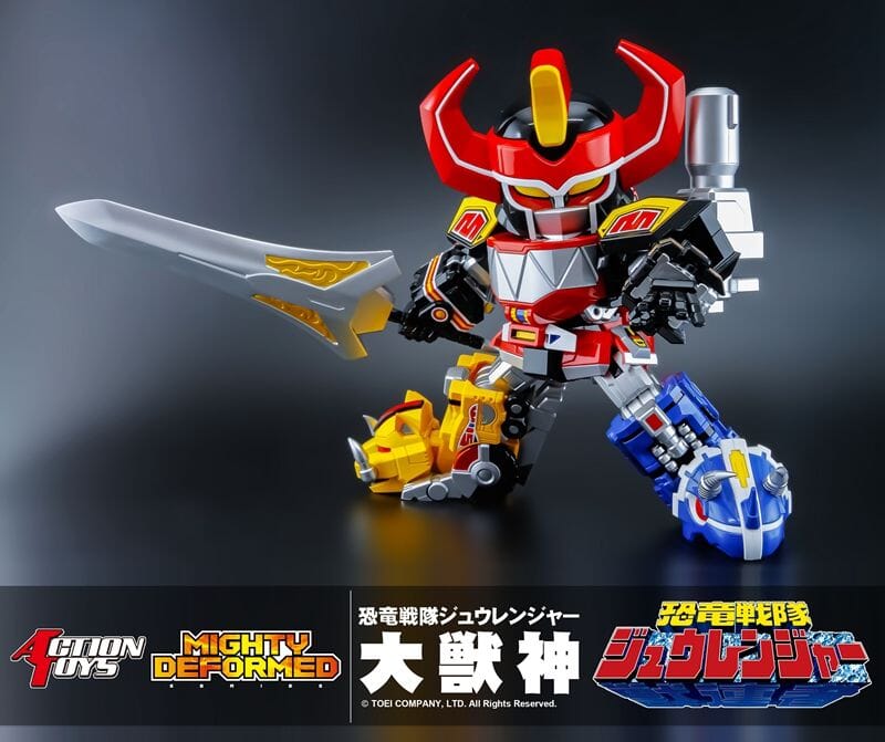 Kyoryu Sentai Zyuranger Mighty Deformed Daizyujin - Image 6
