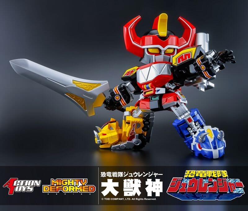 Kyoryu Sentai Zyuranger Mighty Deformed Daizyujin - Image 8