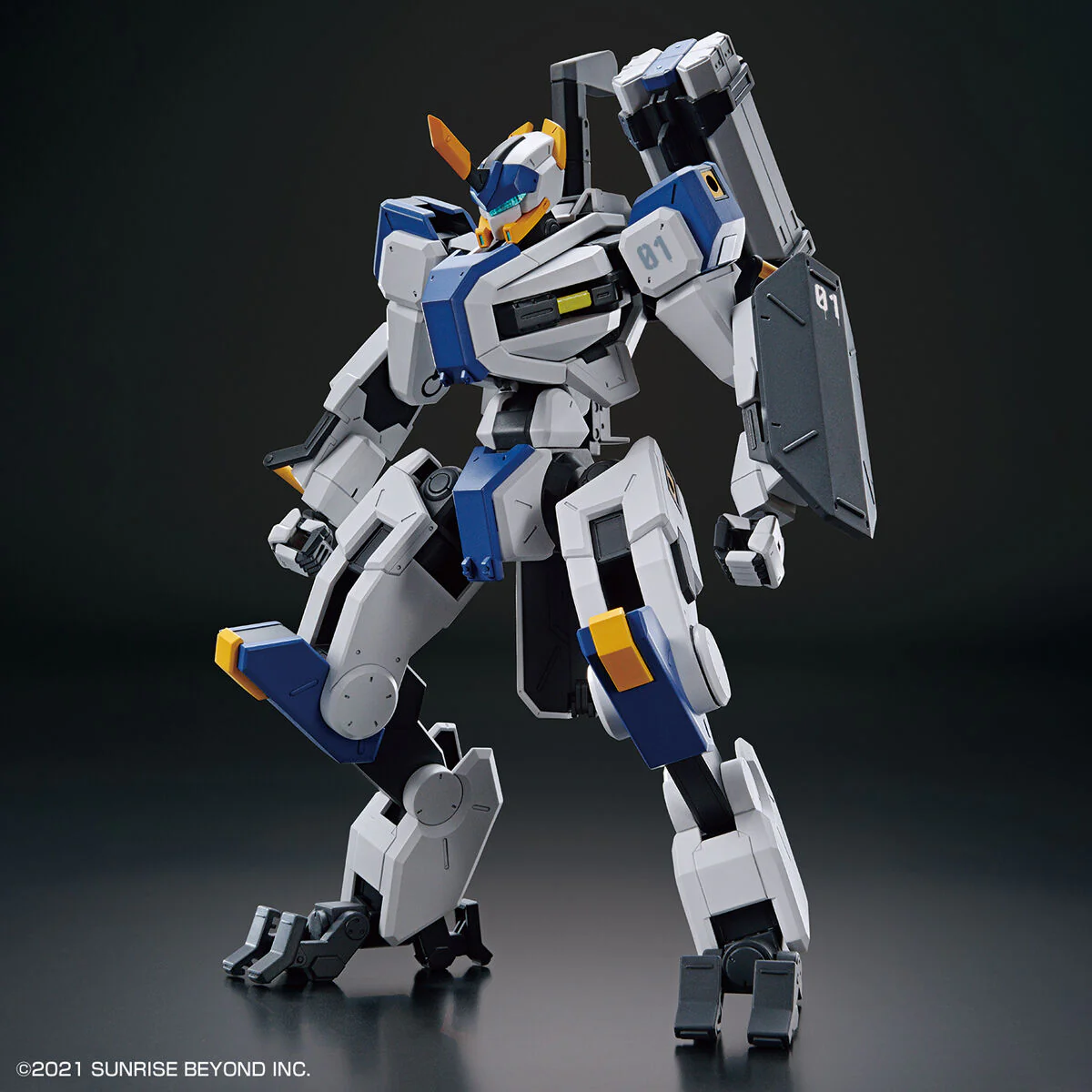 Kyoukai Senki HG 1/72 #00 AMAIM (MAILeS BYAKUCHI) Model Kit - Image 3