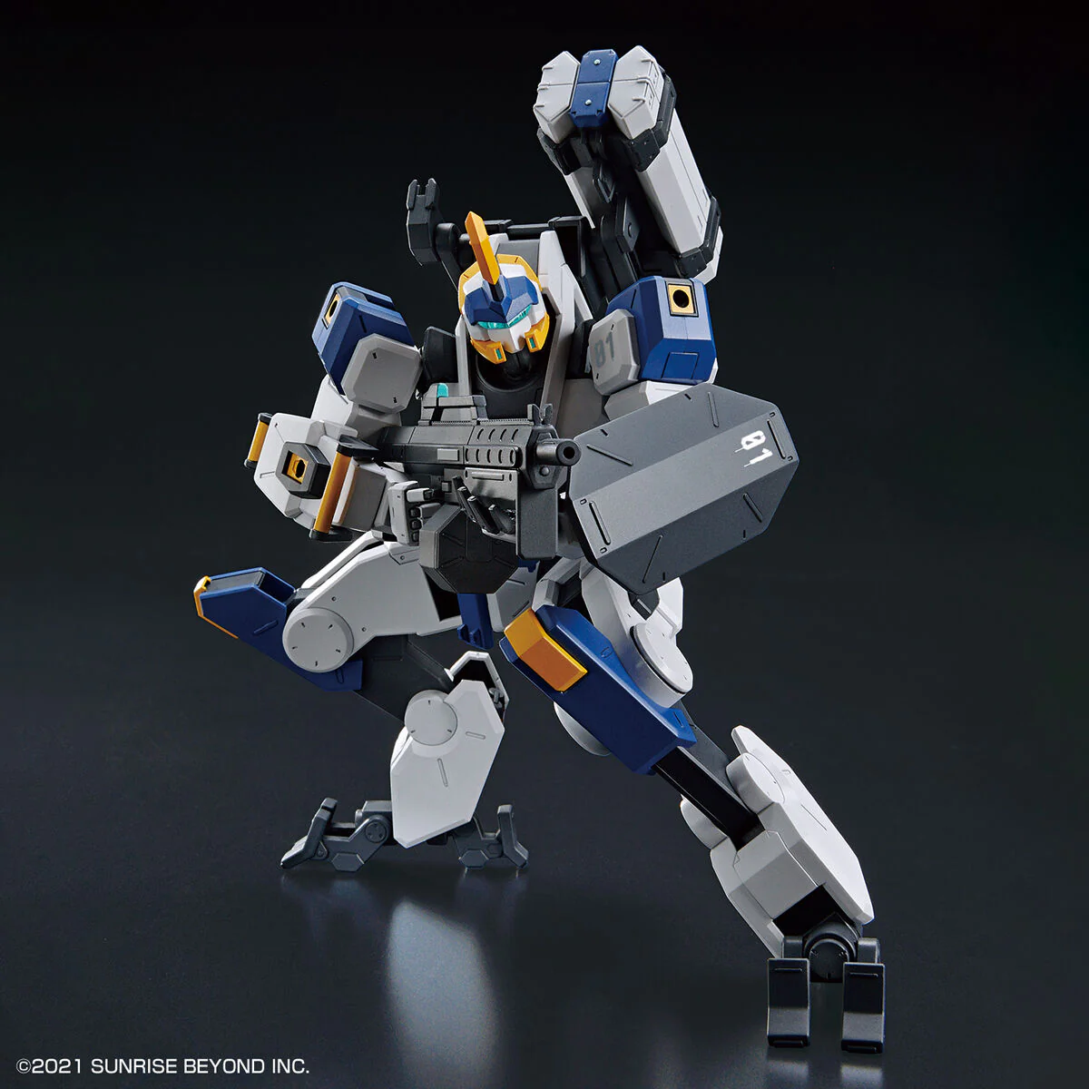Kyoukai Senki HG 1/72 #00 AMAIM (MAILeS BYAKUCHI) Model Kit - Image 4