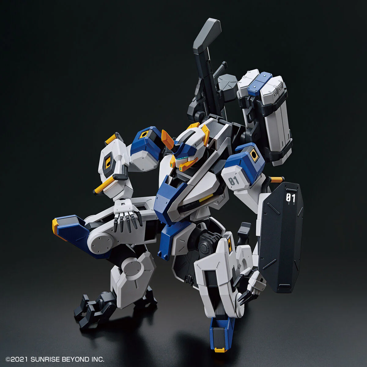 Kyoukai Senki HG 1/72 #00 AMAIM (MAILeS BYAKUCHI) Model Kit - Image 6