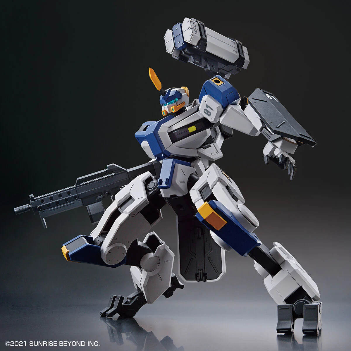 Kyoukai Senki HG 1/72 #00 AMAIM (MAILeS BYAKUCHI) Model Kit - Image 7