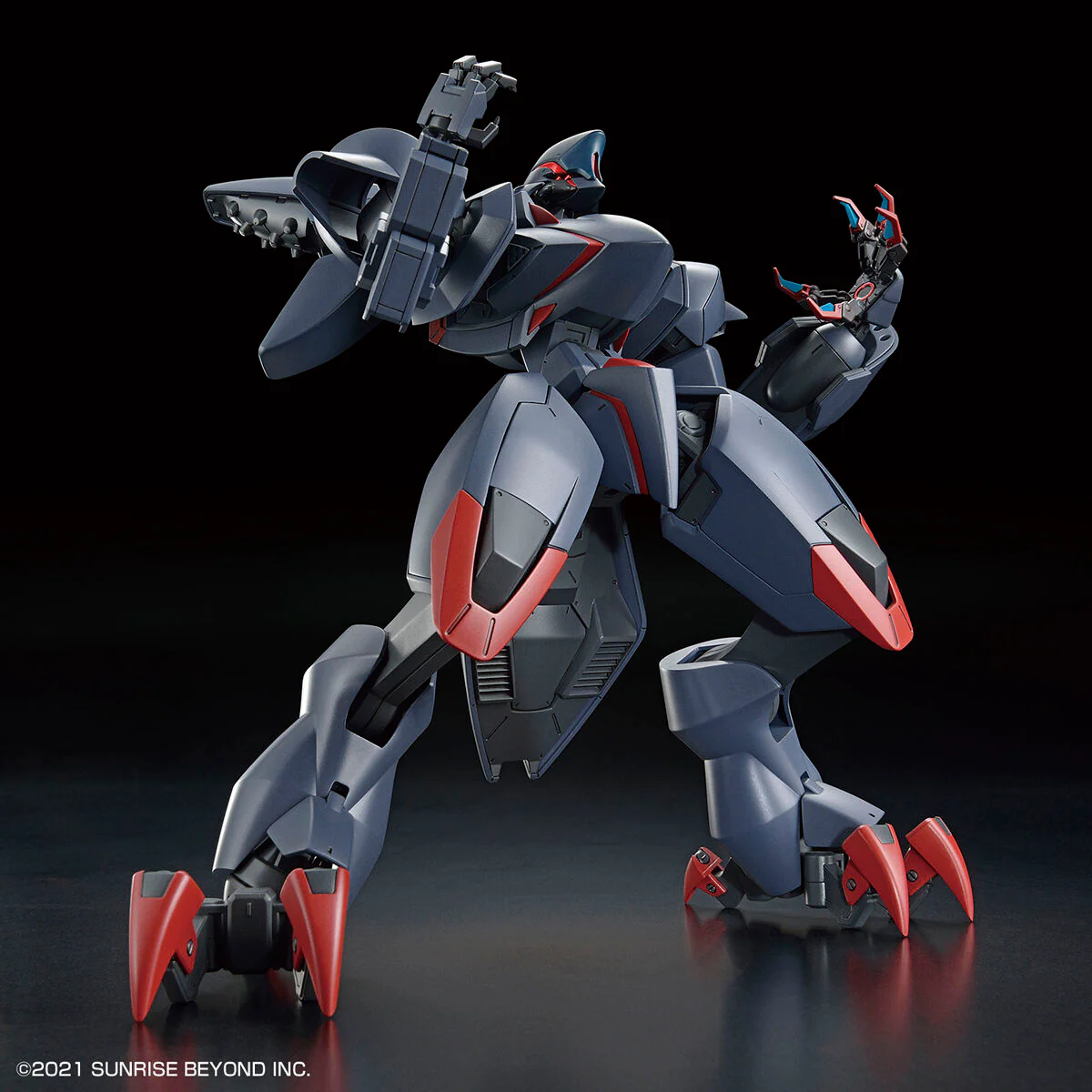 Kyoukai Senki HG 1/72 #04 AMAIM (Ghost) - Image 6