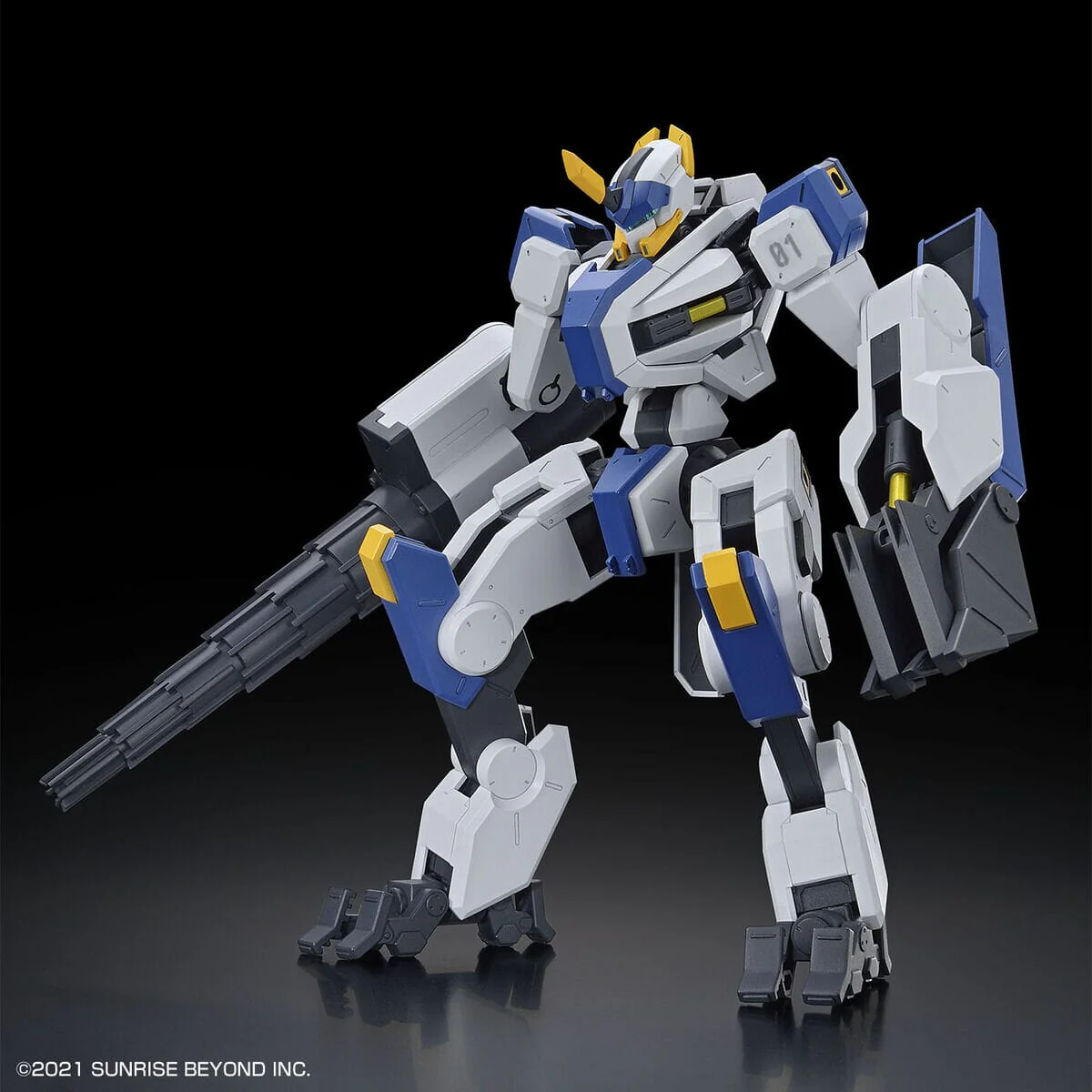 Kyoukai Senki HG 1/72 #15 MAILeS Byakuchi (Drill / Claw Arm) Model Kit - Image 3