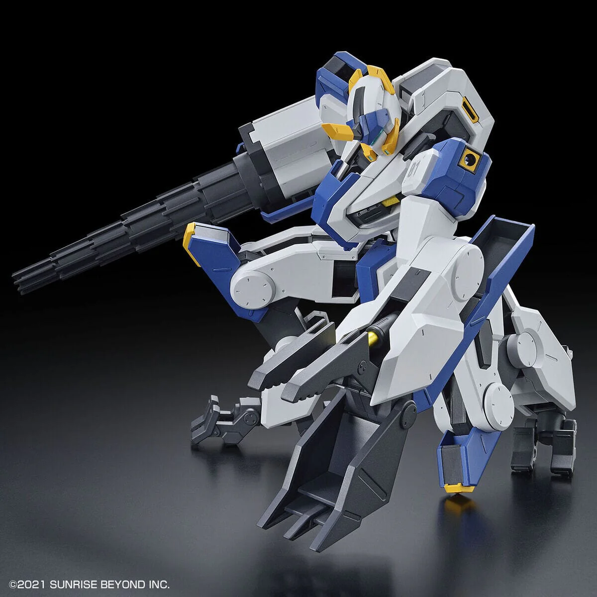 Kyoukai Senki HG 1/72 #15 MAILeS Byakuchi (Drill / Claw Arm) Model Kit - Image 4