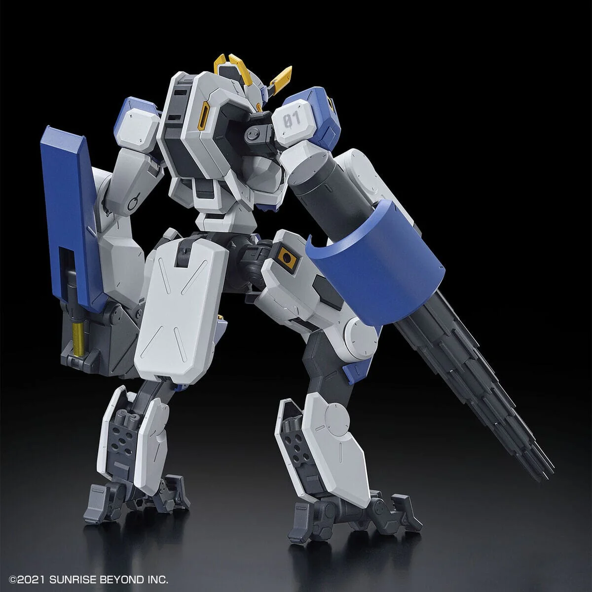 Kyoukai Senki HG 1/72 #15 MAILeS Byakuchi (Drill / Claw Arm) Model Kit - Image 7