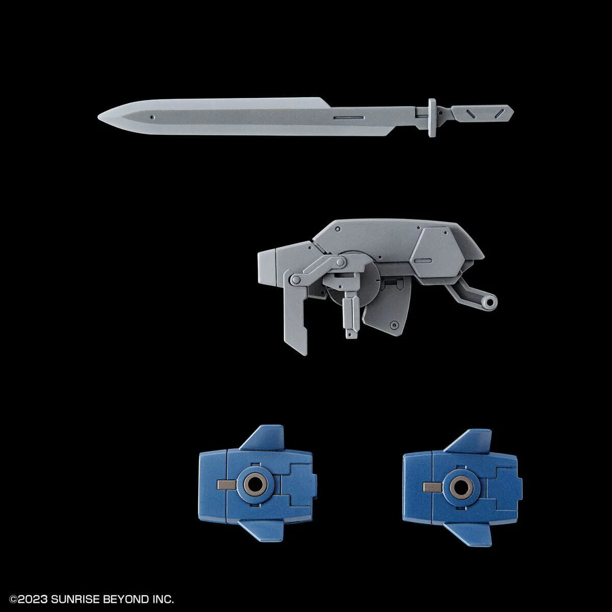 Kyoukai Senki HG Aaron Rhino (Grady Version) 1/72 Scale Model Kit - Image 9