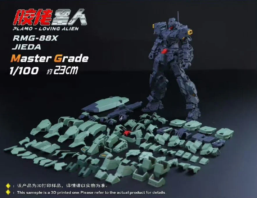 LA MG RMG-88X Jedda 1/100 Scale Model Kit - Image 4
