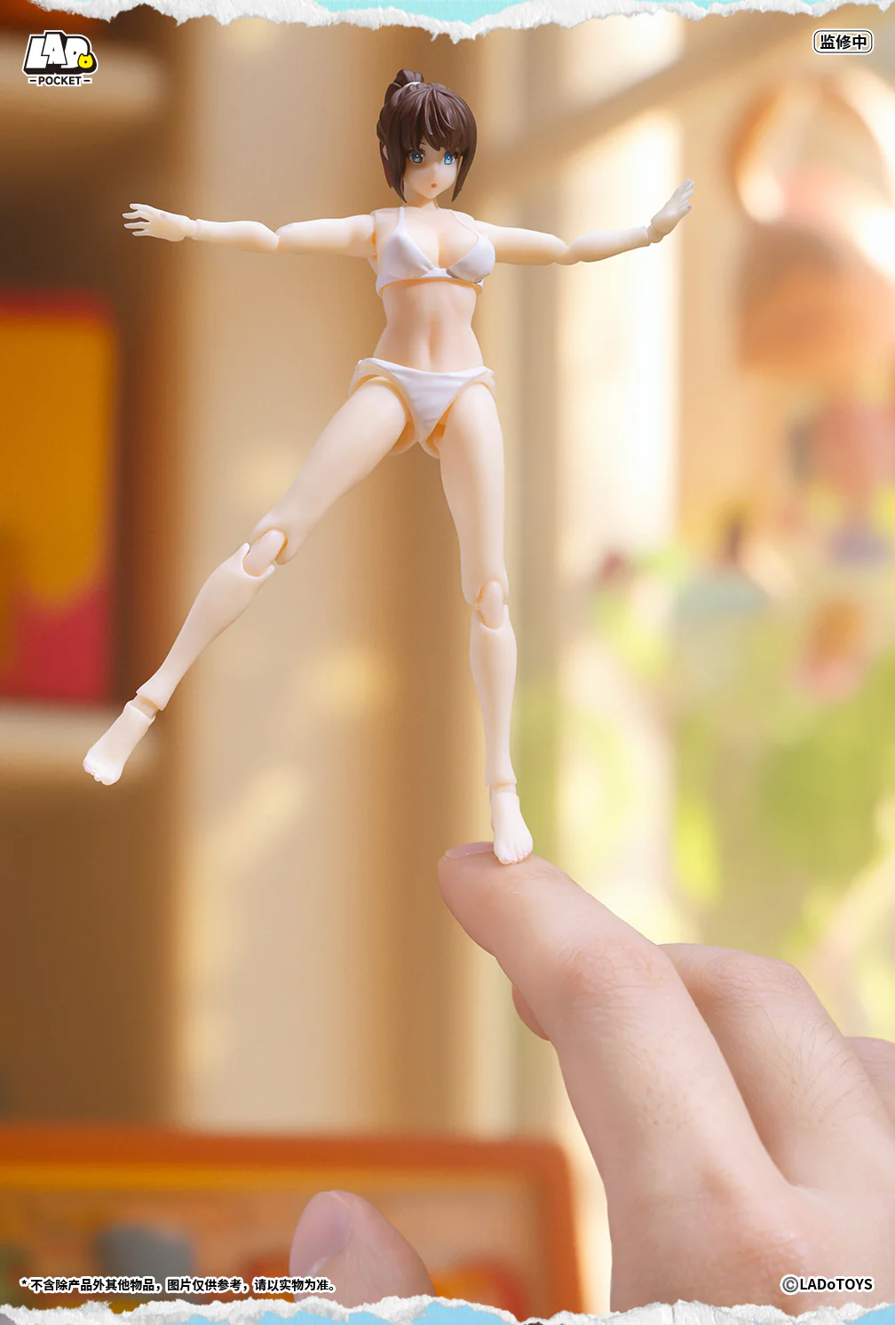 Pocket Girl PG-01 Swimsuit Girl Action Figure - Image 10