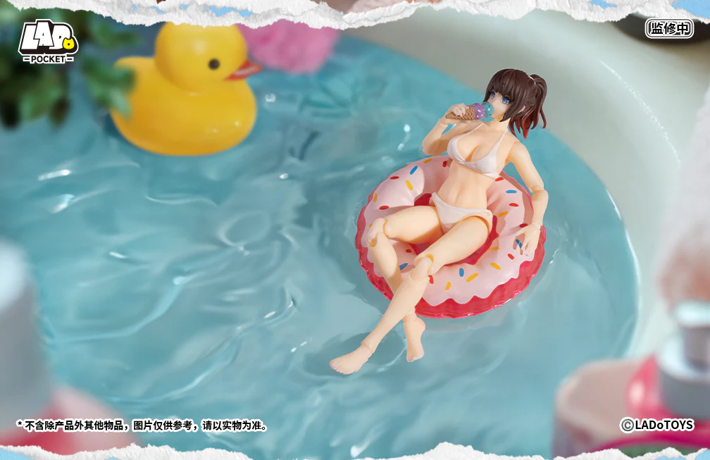 Pocket Girl PG-01 Swimsuit Girl Action Figure - Image 2