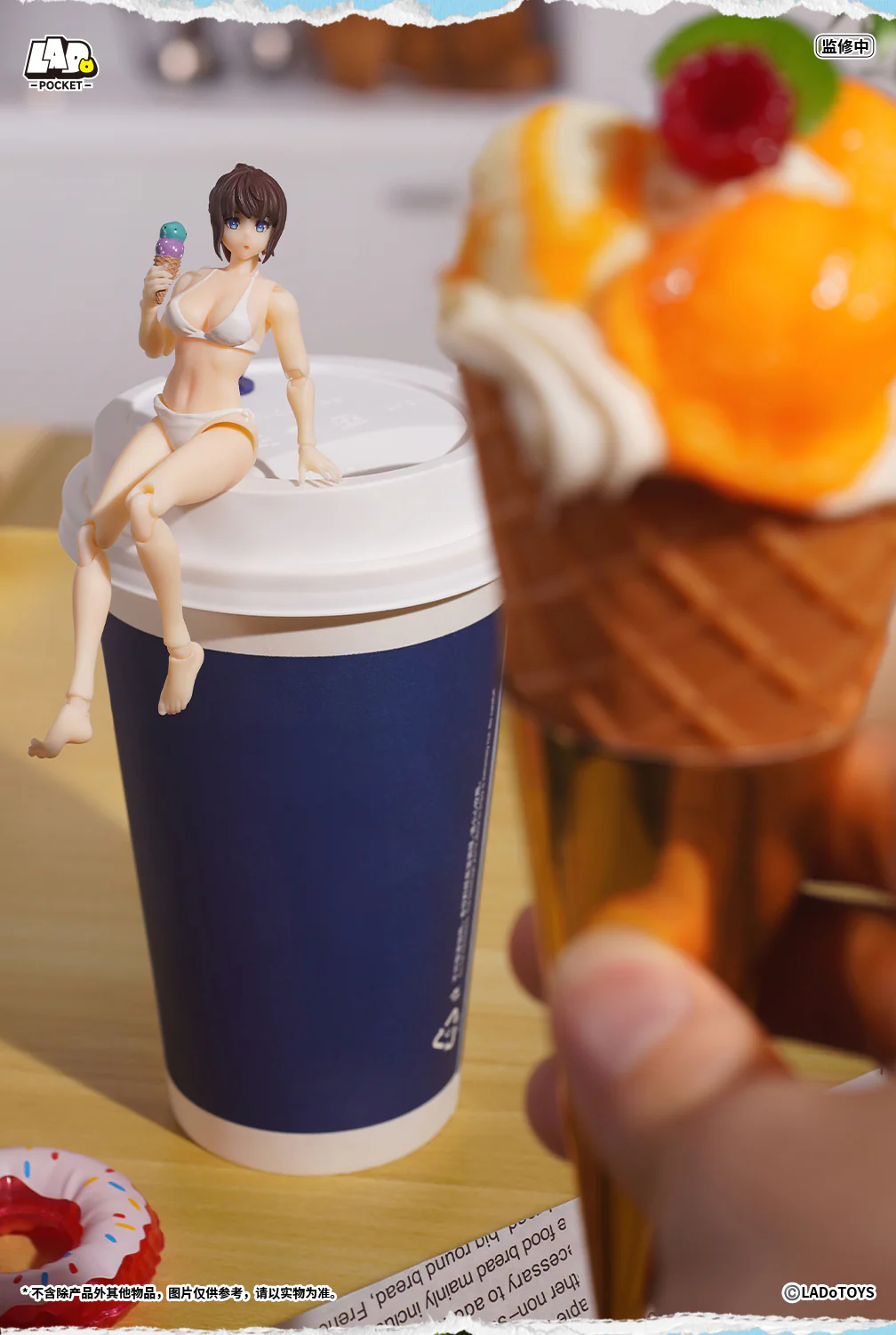 Pocket Girl PG-01 Swimsuit Girl Action Figure - Image 8