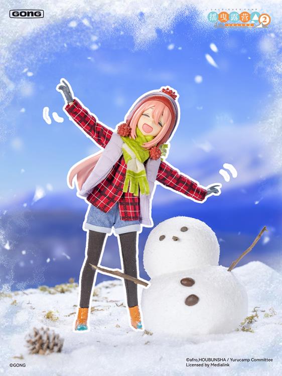 Laid-Back Camp Nadeshiko Kagamihara 1/8 Scale Action Figure - Image 4