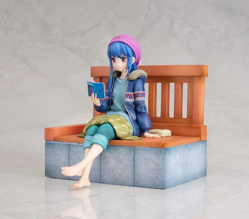 Laid-Back Camp Rin Shima (Footbath Ver.) 1/7 Scale Figure - Image 3
