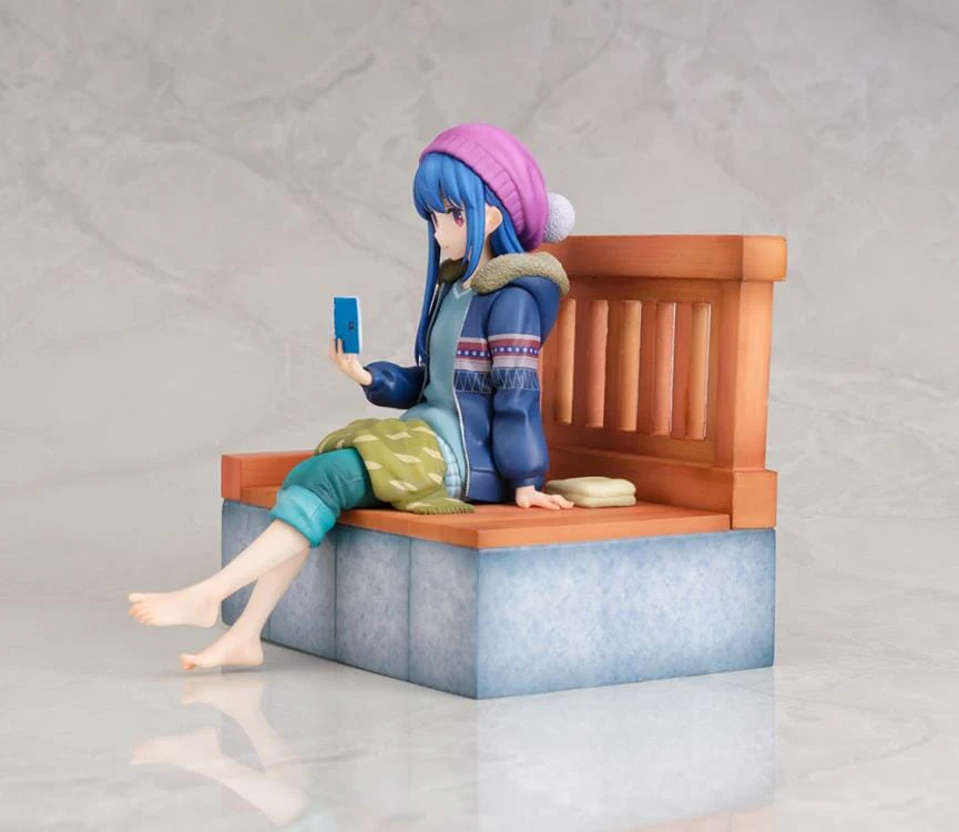 Laid-Back Camp Rin Shima (Footbath Ver.) 1/7 Scale Figure - Image 4