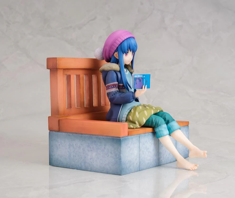 Laid-Back Camp Rin Shima (Footbath Ver.) 1/7 Scale Figure - Image 6